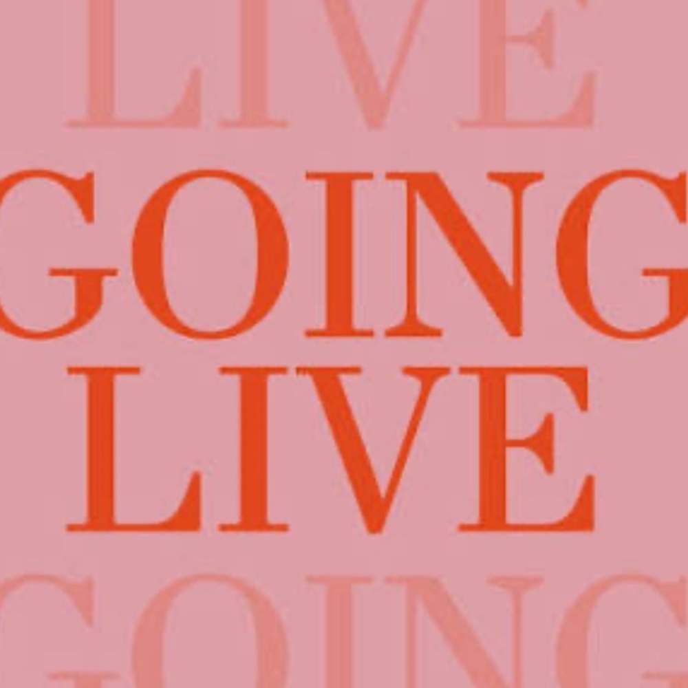 Pink and Orange Graphic Print